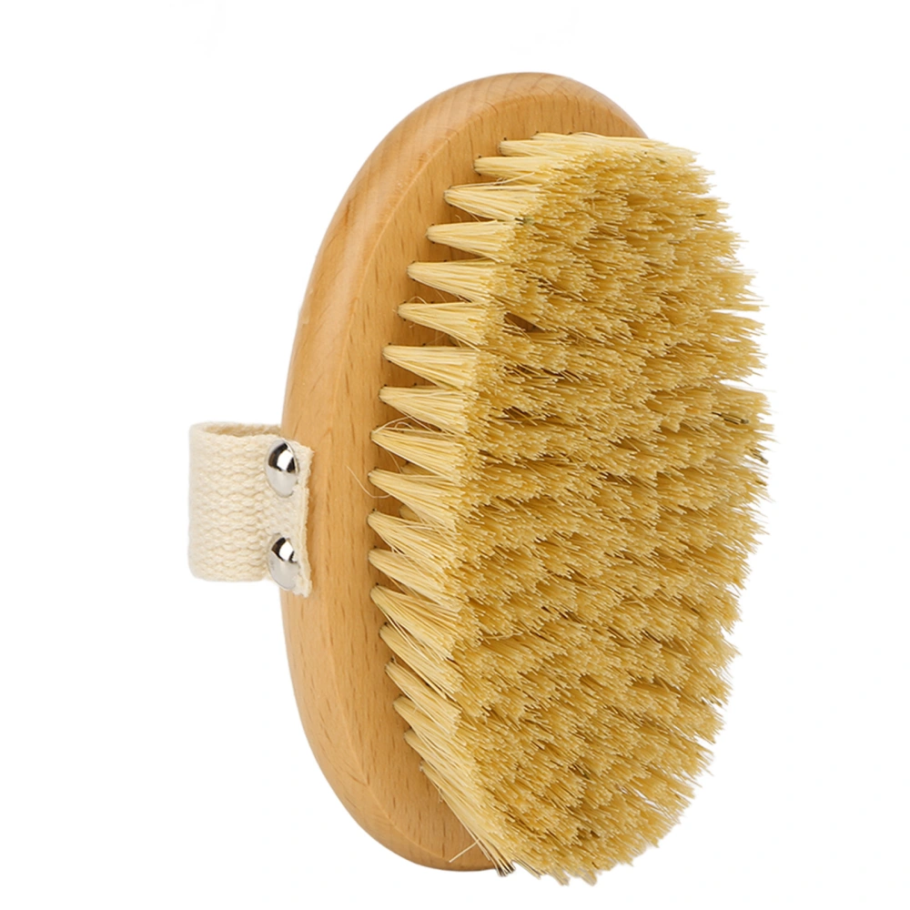 Body Brush Skin Firming Removes Dead Skin Deep Cleaning Beech Wood Skin Brush with Massage Effect for Legs Foot