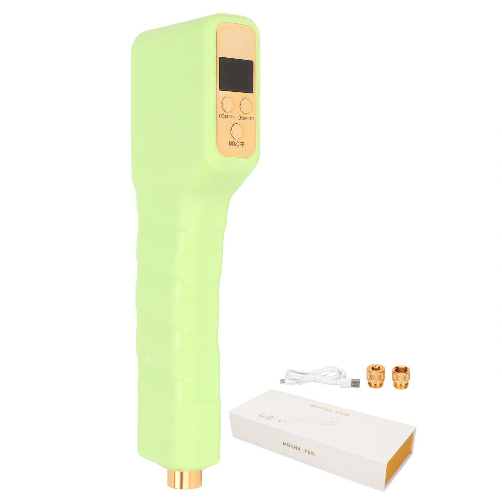 Automatic Hyaluronic Injection Pen Wrinkle Lipolysis Removal Skin Tightening Facial Care Machine Green