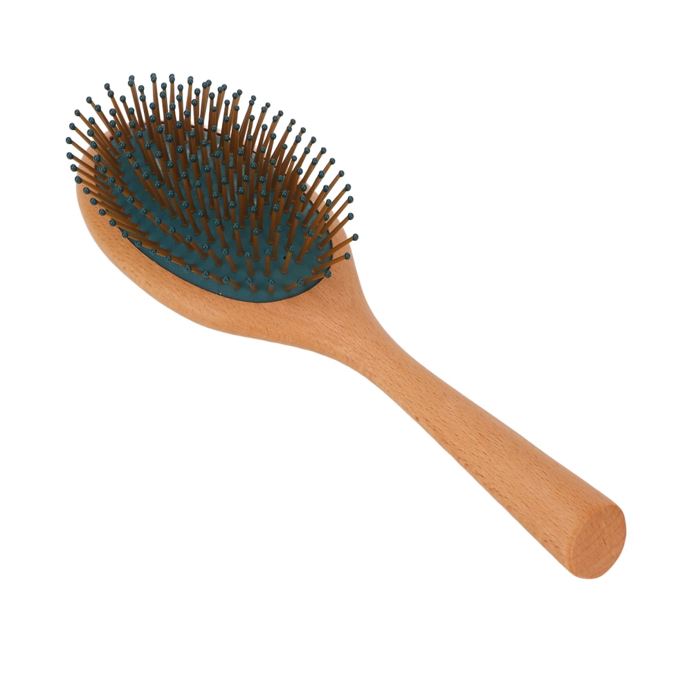 Elastic Gasbag Comb with Wooden Handle Detangling Hairdressing Brush Air Cushion Massage Comb