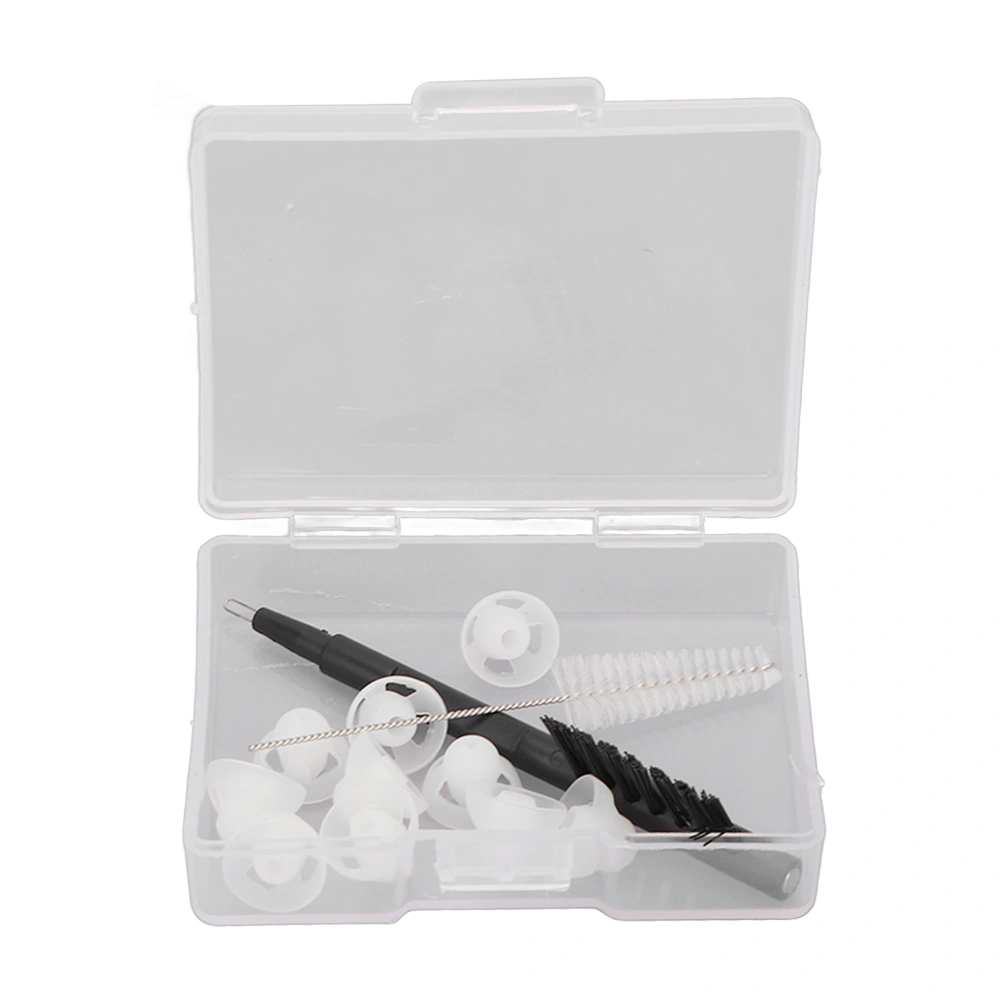 Hearing Amplifier Open Domes Soft Lightweight Single Layer Replaceable Hearing Amplifier Cleaning Tools with Brushes M