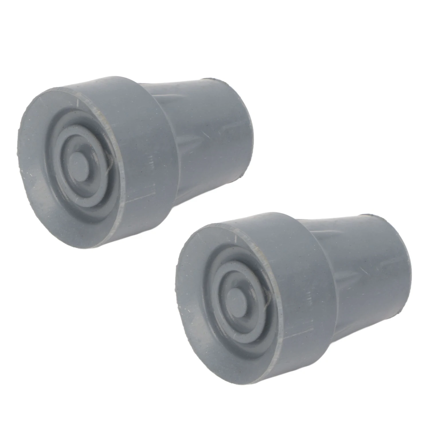 2 Pcs Crutch Tips Replacement Inner Diameter 19mm Crutch Walking Stick Accessories for Heavy Cane Rubber Pad