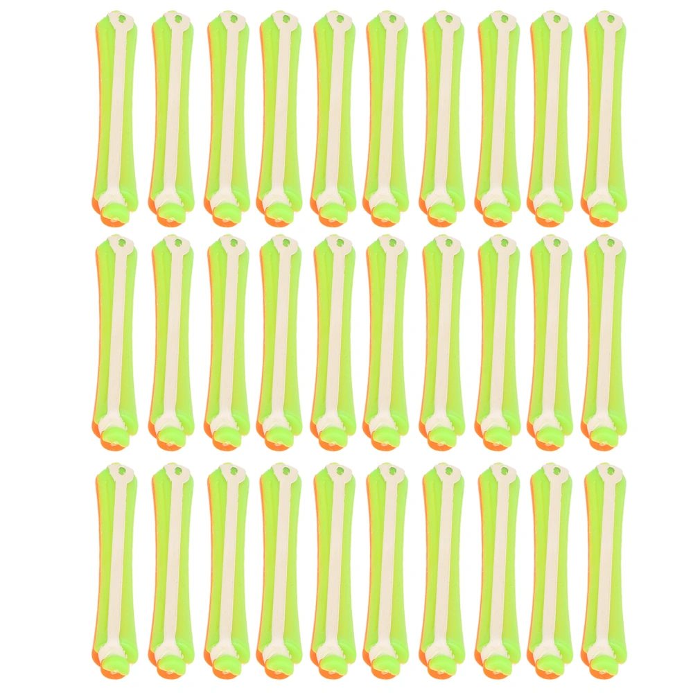 30pcs Hair Perm Rod Set Salon Plastic Perming Rods Hair Curling Roller Hairdressing Styling Tool