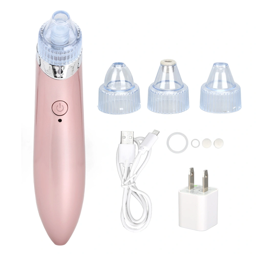 Vacuum Blackhead Remove Machine Handheld Lifting Massage Clean Pores Reduce Spots Blackhead Suction US Plug 100V‑240V