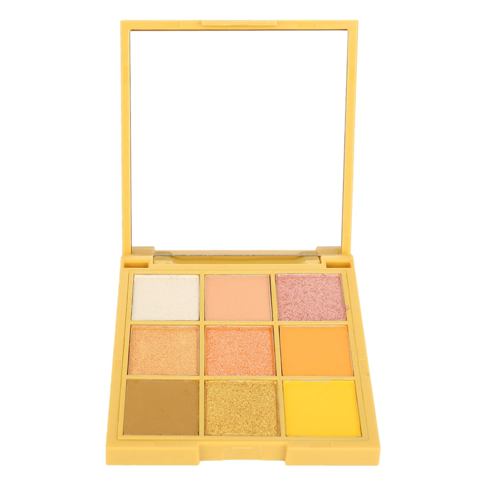 9 Color Eyeshadow Palette Super Coloring Long Last Effect Portable Eye Makeup Palette with Mirror M9 7