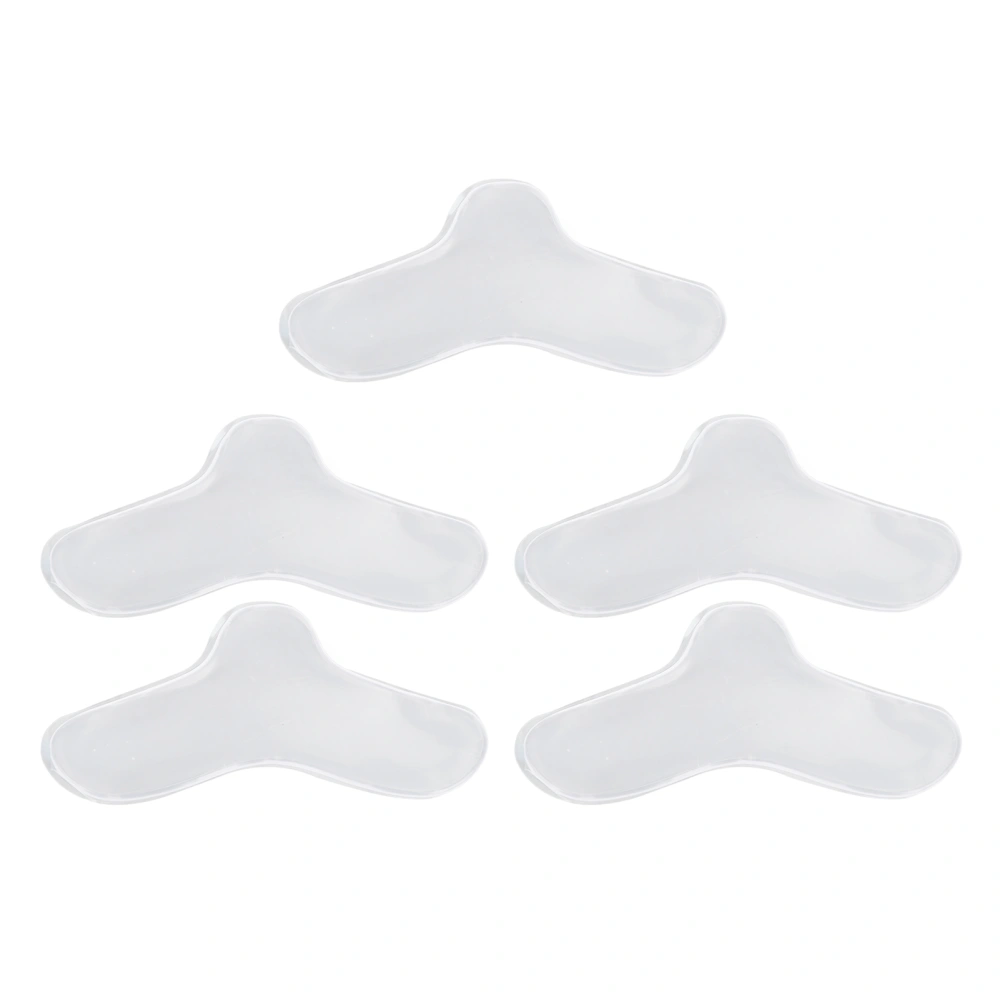 5pcs Nasal Pad Set Silicone Gel Nose Pad Breathing Machine Replacement Accessories for Face Guard