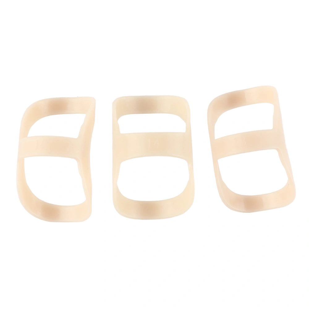 3Pcs Finger Splint Oval Support for Arthritis Mallet Trigger Fingers No. 13 14 15