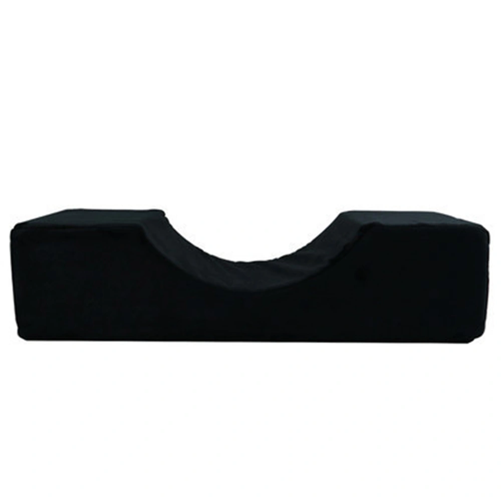 Grafted Eyelash Pillow U Shaped Breathable Sponge Grafted Eyelash Extension Pillow Black