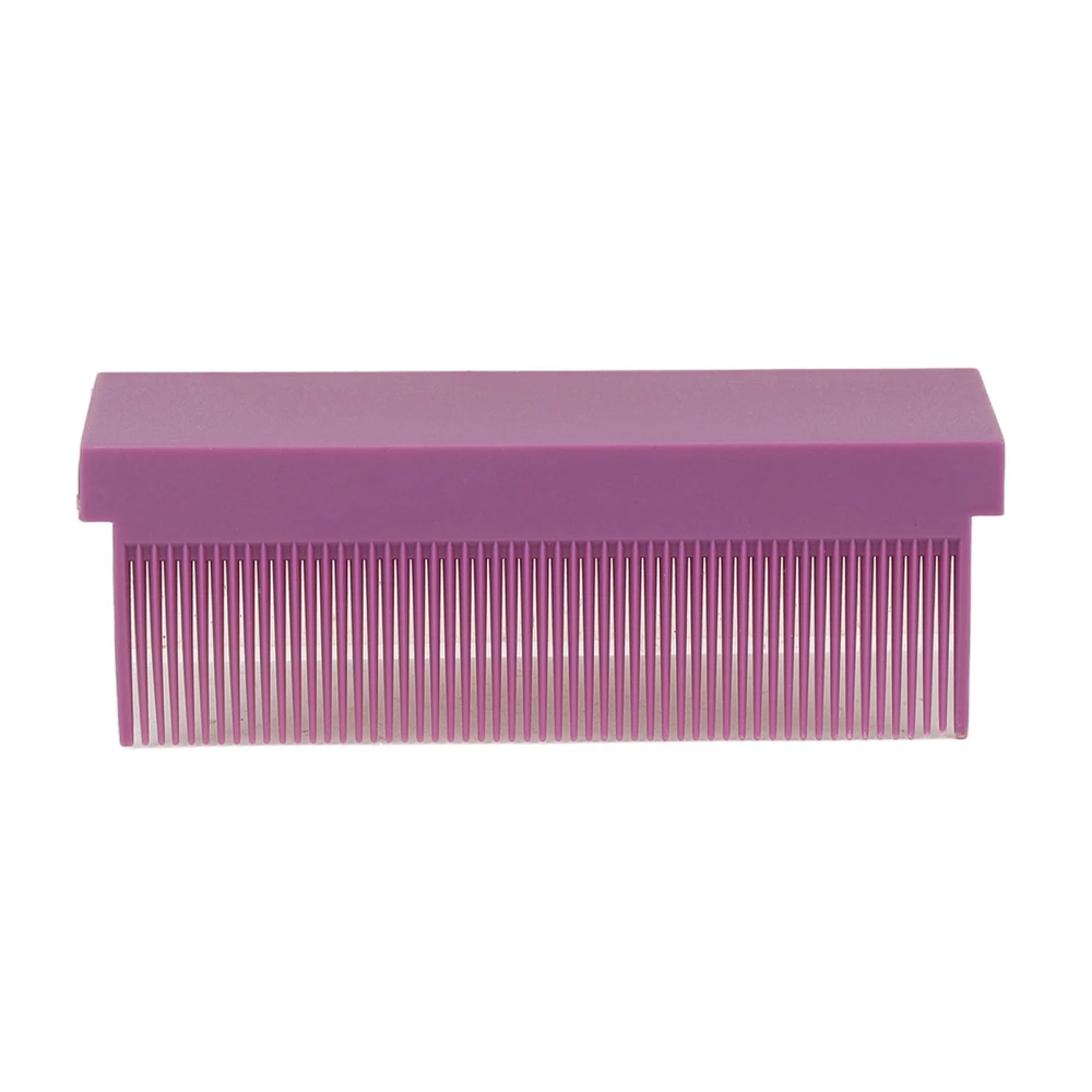 Carbon Fiber Hair Comb Hairdressing Styling Accessories for Hair Straightener Electric Hair Splint Purple