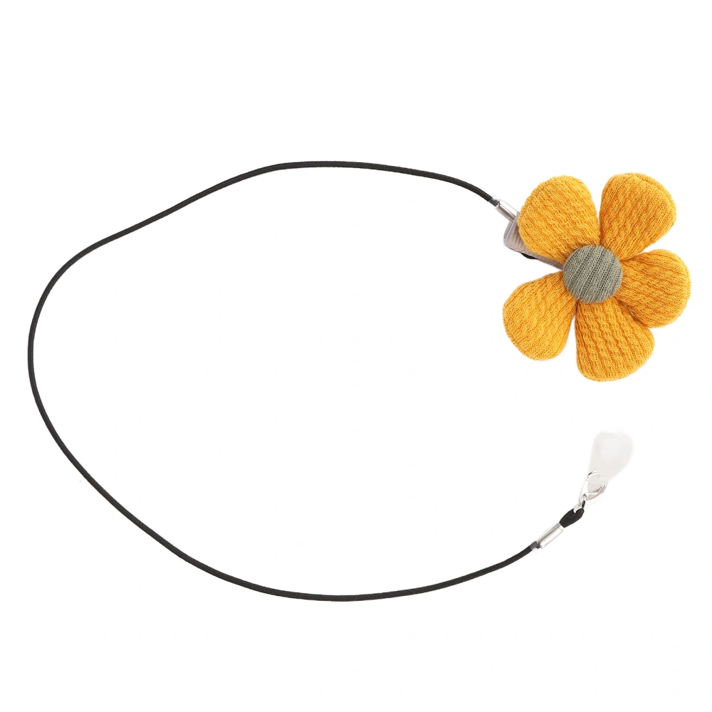 Hearing Aid Clip Prevent Lost Cute Flower Design Fixing Strap Hearing Aid Lanyard for Seniors Children Monaural