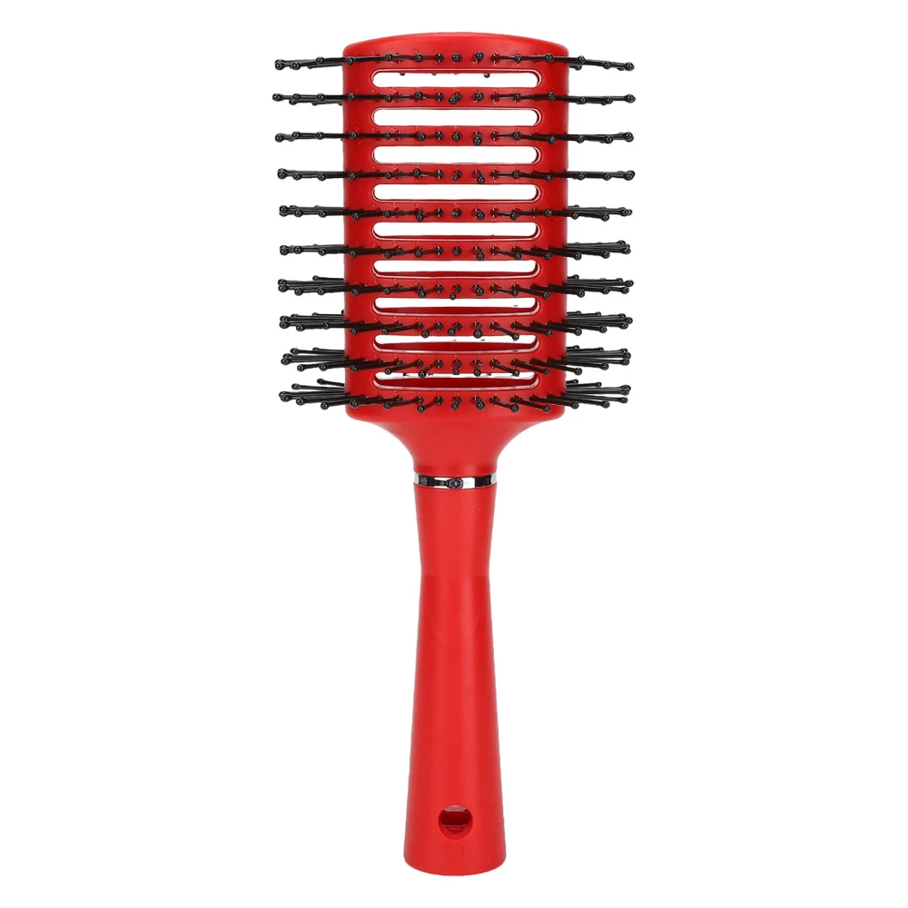 Round Hair Brush Hollow Ionic Roller Hairbrush Hair Styling Brush with Handle for Barber Shops Salons Home