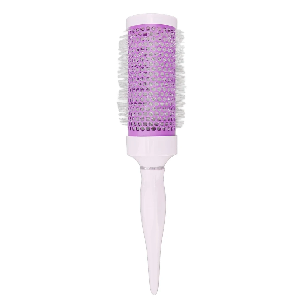 Round Brush Women Home Barrel Hair Brush Styling Tool for Blow Drying Curling Straightening Purple 1.9in