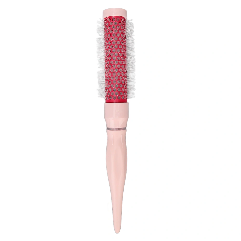 Round Hair Brush Prevent Static Fast Drying Negative Ion Massage Scalp Nylon Bangs Comb for Salon and Home 26x2.7x2.7cm/10.2x1.1x1.1in