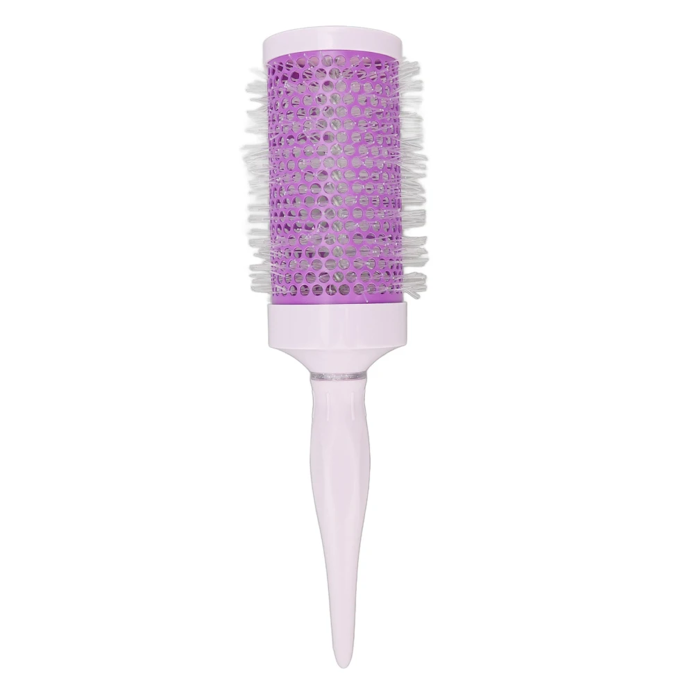 Round Brush Women Home Barrel Hair Brush Styling Tool for Blow Drying Curling Straightening Purple 2.2in