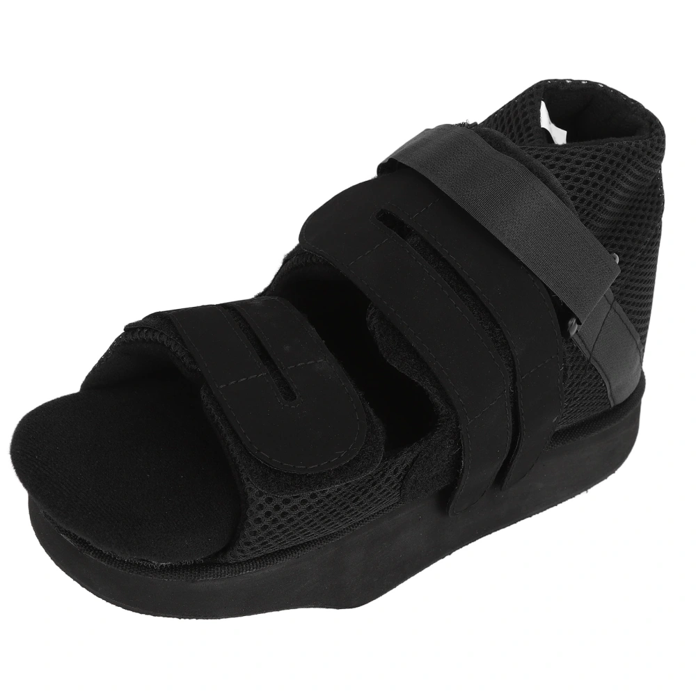 Offloading Post Op Shoe Breathable 15 Degree Closed Toe Removable Medical Walking Shoe for Foot Protection L 28cm / 11in