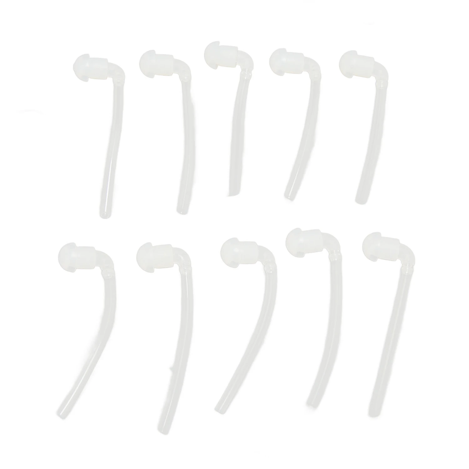 10pcs Hearing Amplifier Tubing Ear Tips Portable Medium Hearing Amplifier Accessories for Resound