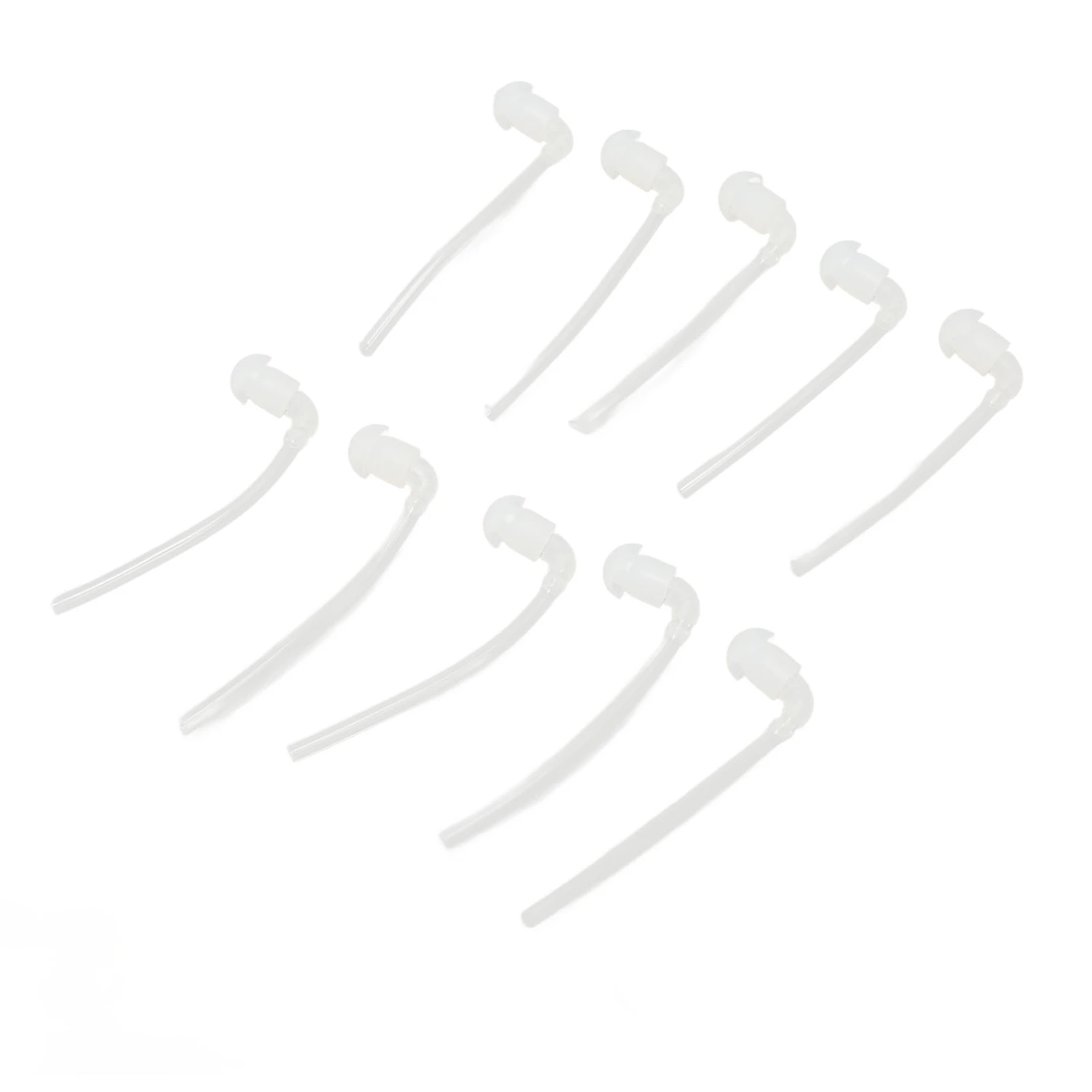10pcs Hearing Amplifier Tubing Ear Tips Portable Medium Hearing Amplifier Accessories for Resound