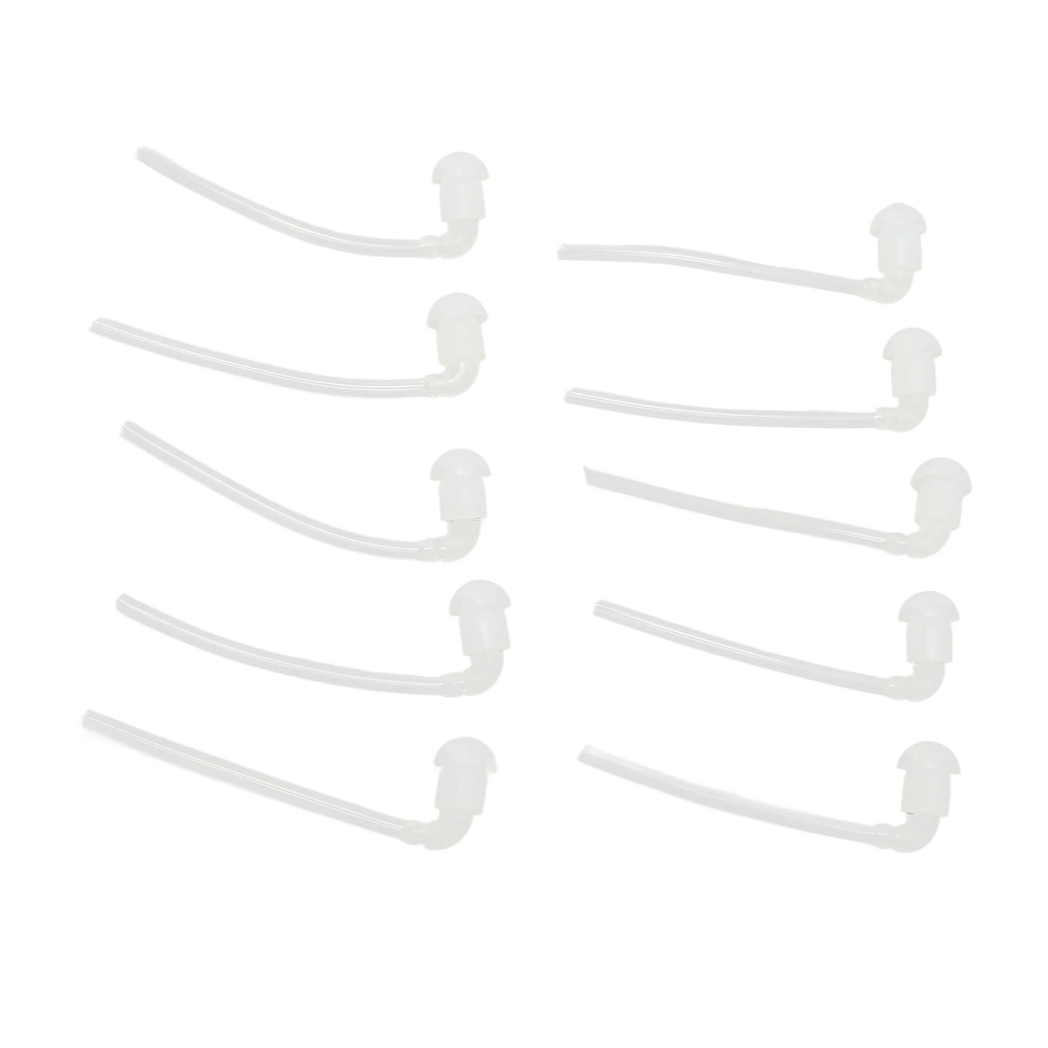 10pcs Hearing Amplifier Tubing Ear Tips Portable Medium Hearing Amplifier Accessories for Resound