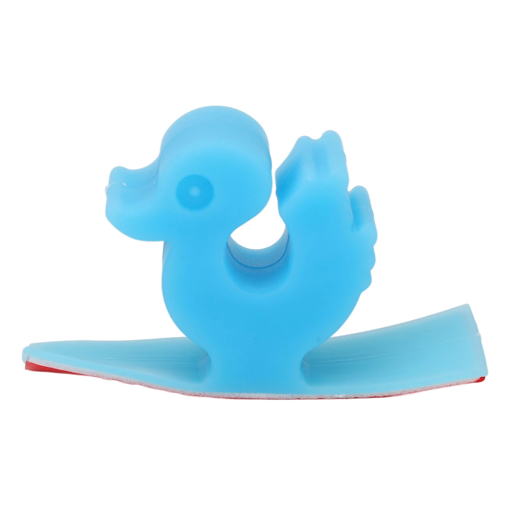 Beauty Salon Cord Organizer Cartoon Duck Shaped Cable Cord Wrapper for Appliance Beauty Instrument Fluorescent Blue