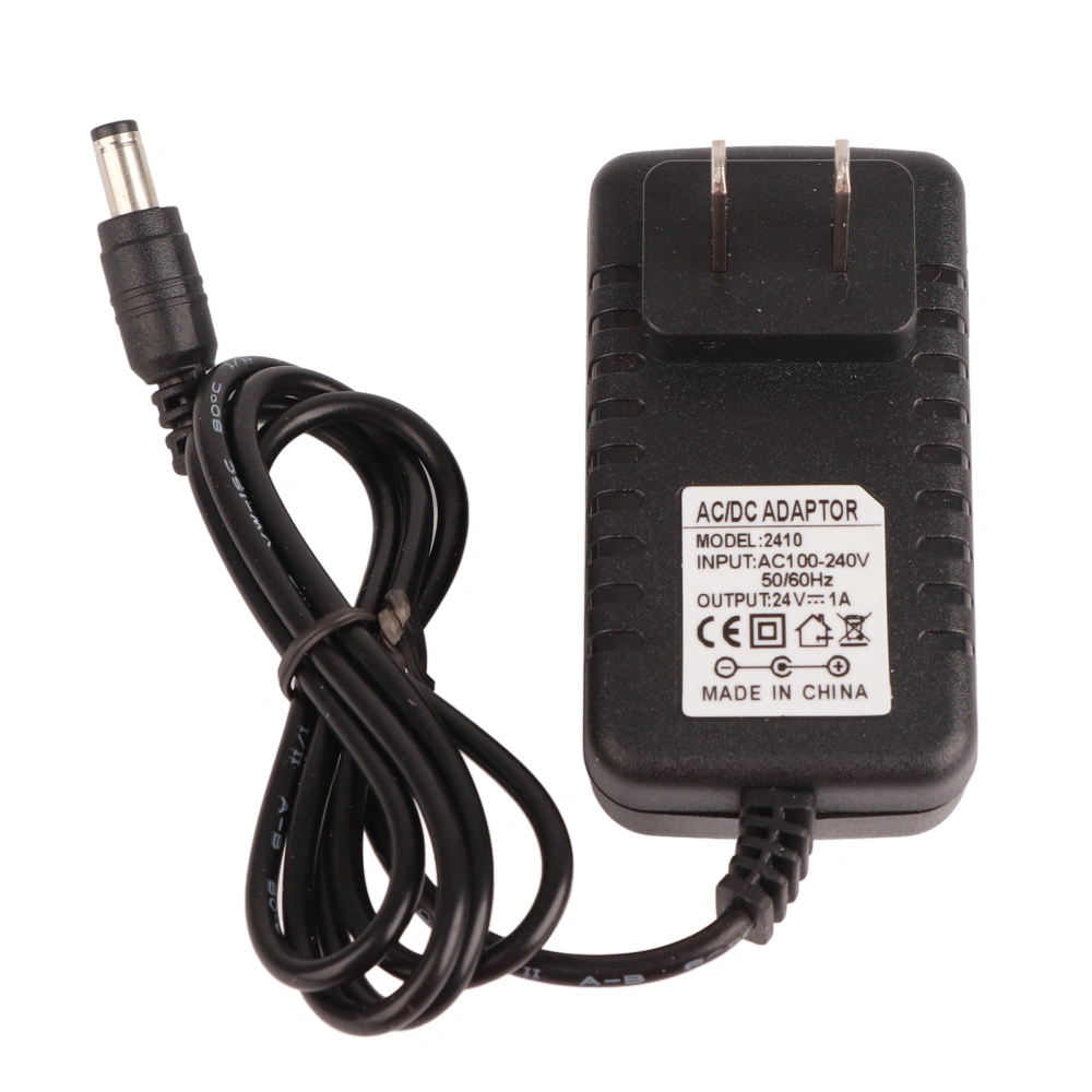 24V1A DC Adapter Charger Standard Compatibleower Supply Adapter Nail Polisher US Plug 100‑240V