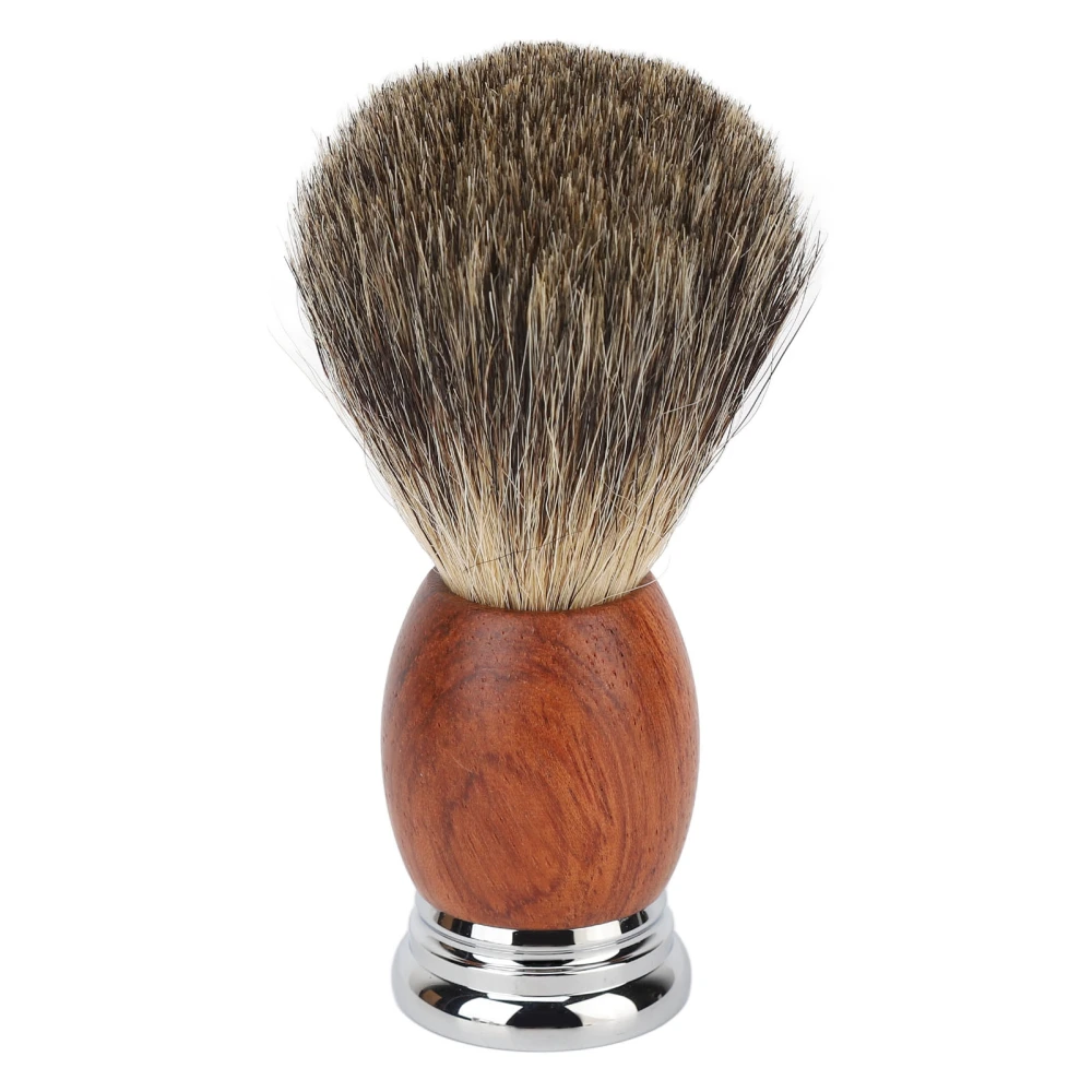 Wooden Handle Professional Portable Ergonomic Elegant Soft Hair Men Shaving Brush for Home Hair Salon