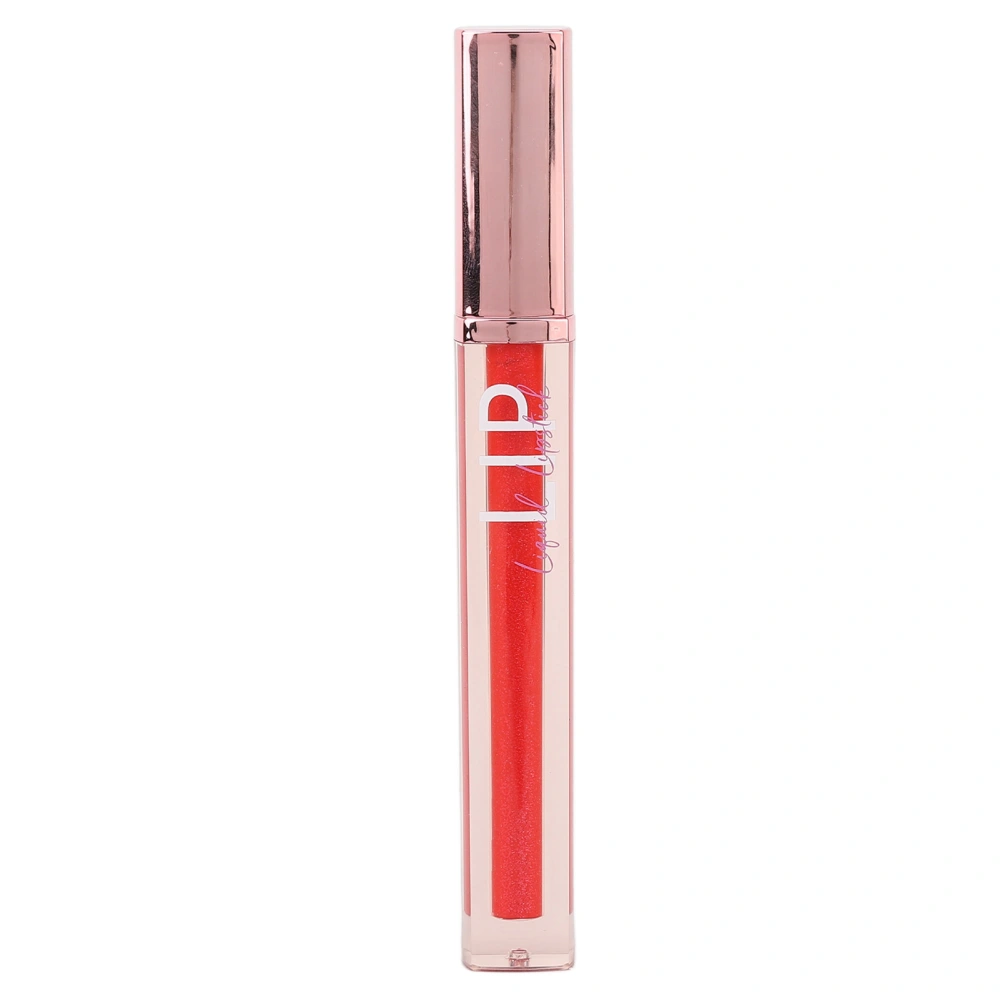 Lip Gloss Moisturizing Long Lasting Easy to Apply Lipstick Makeup with Transparent Case Women Gifts 3g Glitter