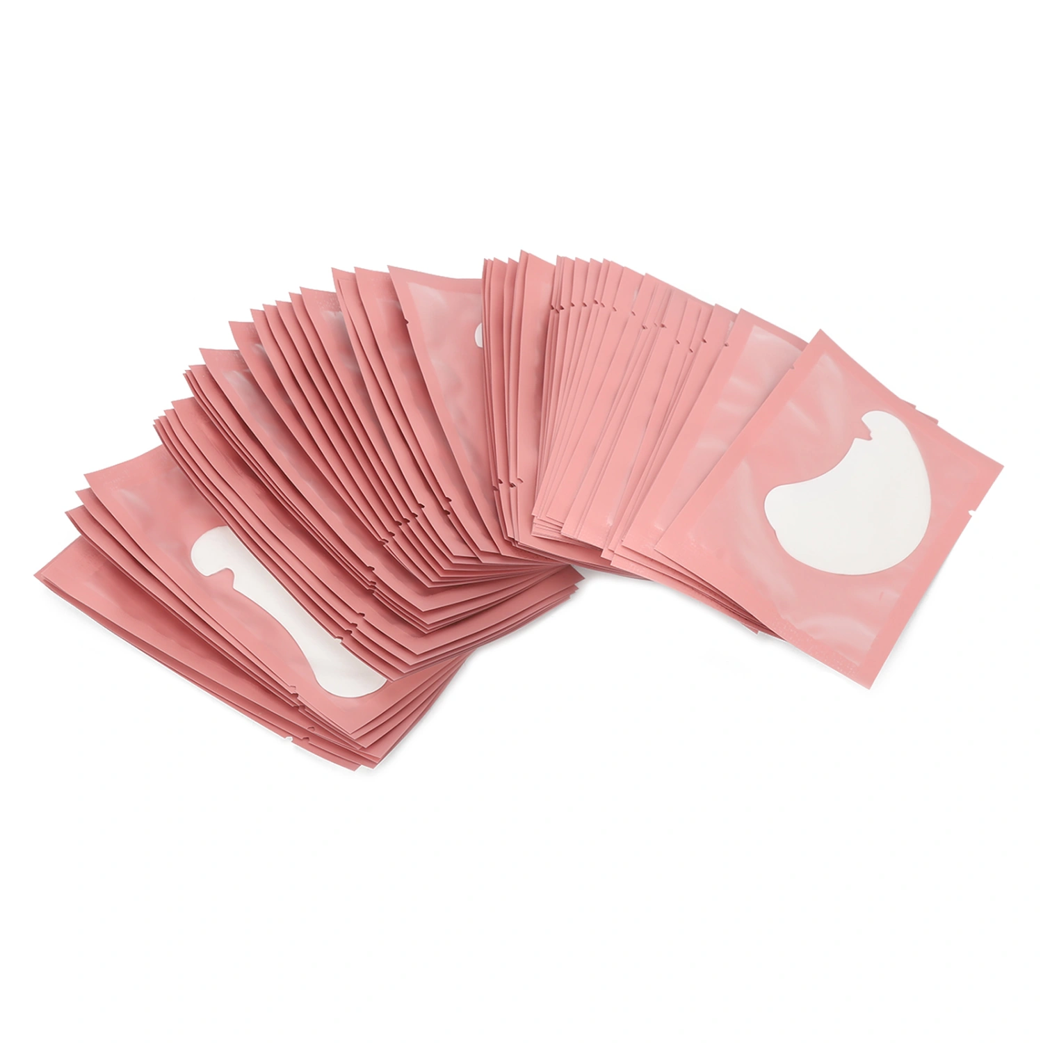 100pcs Eyelash Extension Under Eye Gel Pads U Shaped Under Eye Gel Pads Patches Tools for Makeup Beauty Salon