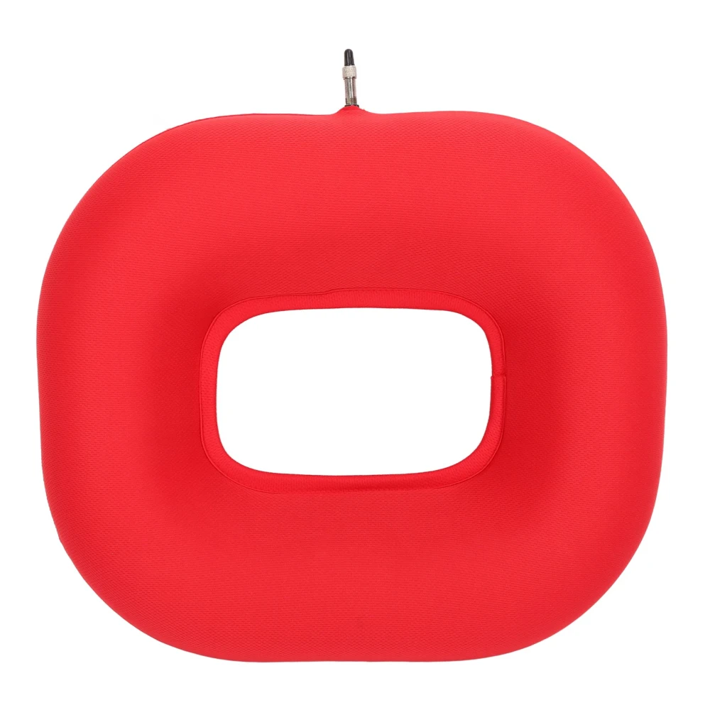 Inflatable Donut Cushion Rectangle Thickened Rubber Foldable Inflatable Ring Seat Cushion for Patients Elderly People