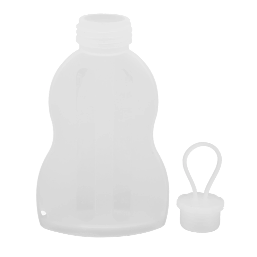 Silicone Milk Storage Bags Portable Reusable Food Grade BPA Free Breast Milk Storing Bags 300ml Transparent White