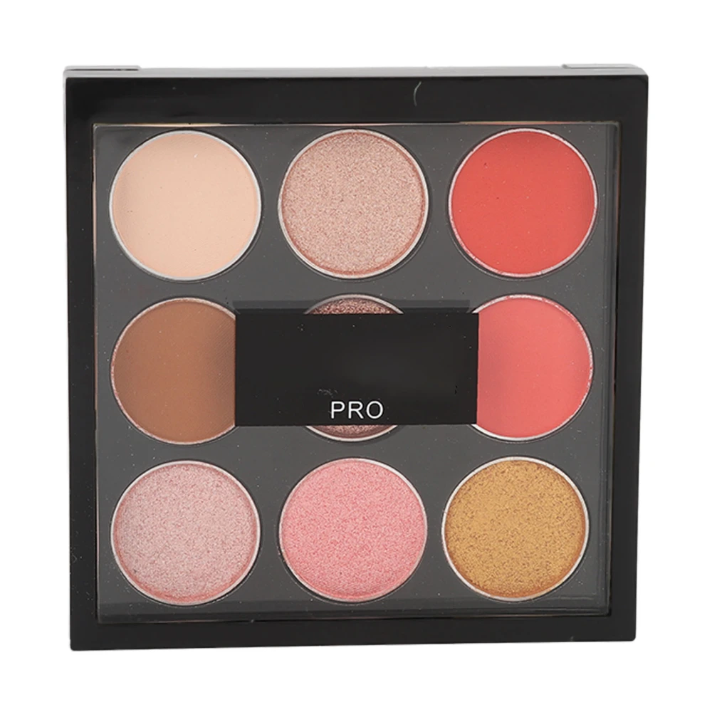 Eyeshadow Palette 9 Colors High Pigmented Long Lasting Matte Glitter Pearly Lustre Eye Shadow Cosmetics 03