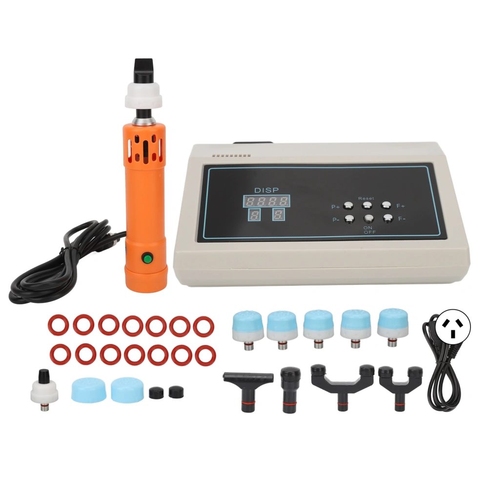 Shockwave Therapy Machine ED Therapy Machine Extracorporeal Shockwave Therapy Machine Orange 100‑240V AU Plug