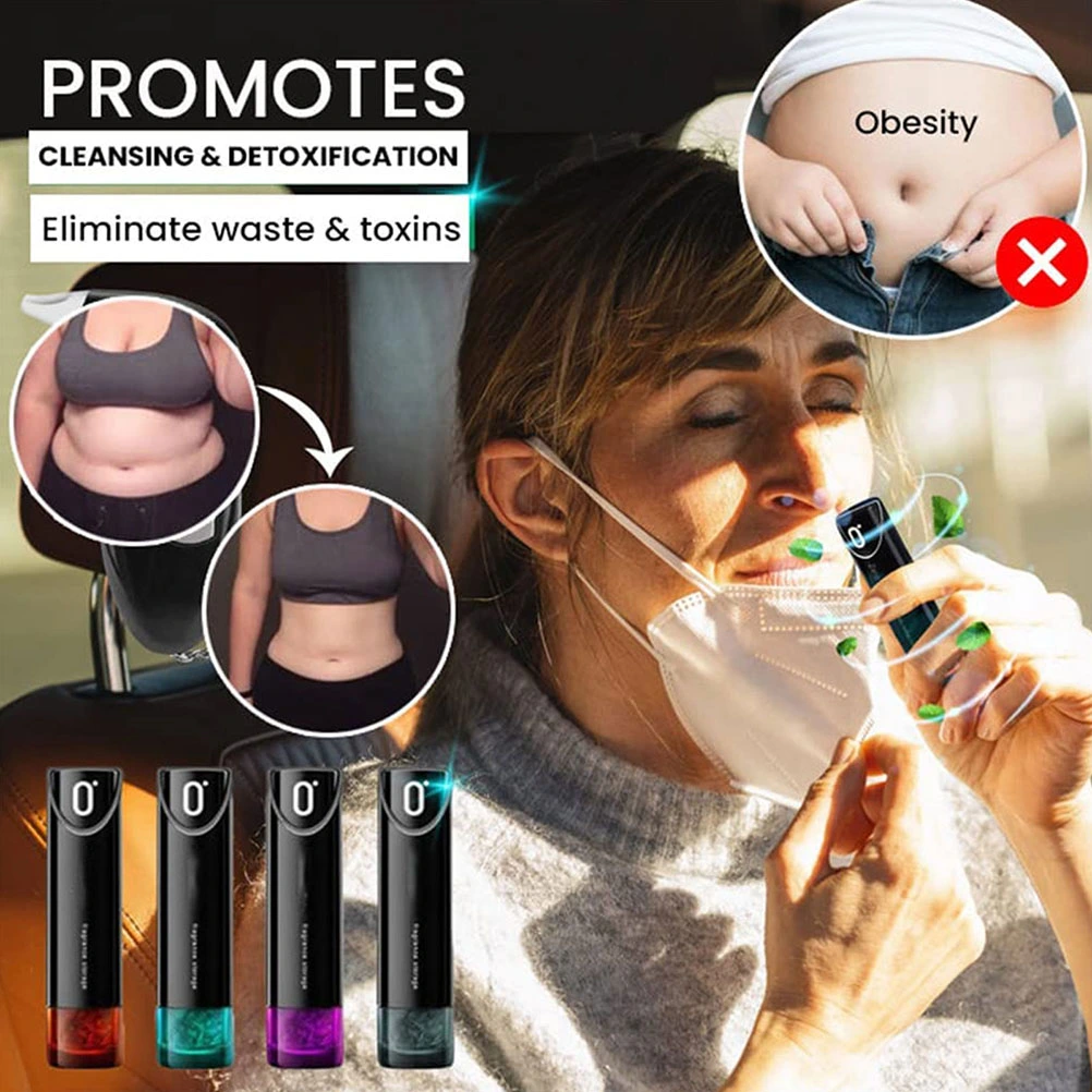 Body Slimming and Detox Aromatherapy Nasal Stick Natural Extracts Detox Breathe Stick