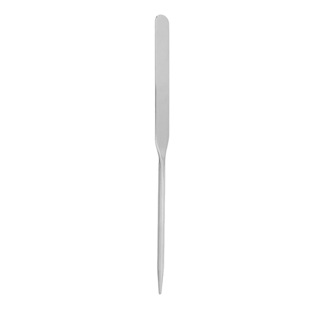 Liquid Foundation Spatula Stainless Steel Ergonomic Nail Art Makeup Stirring Rod for Makeup Artist