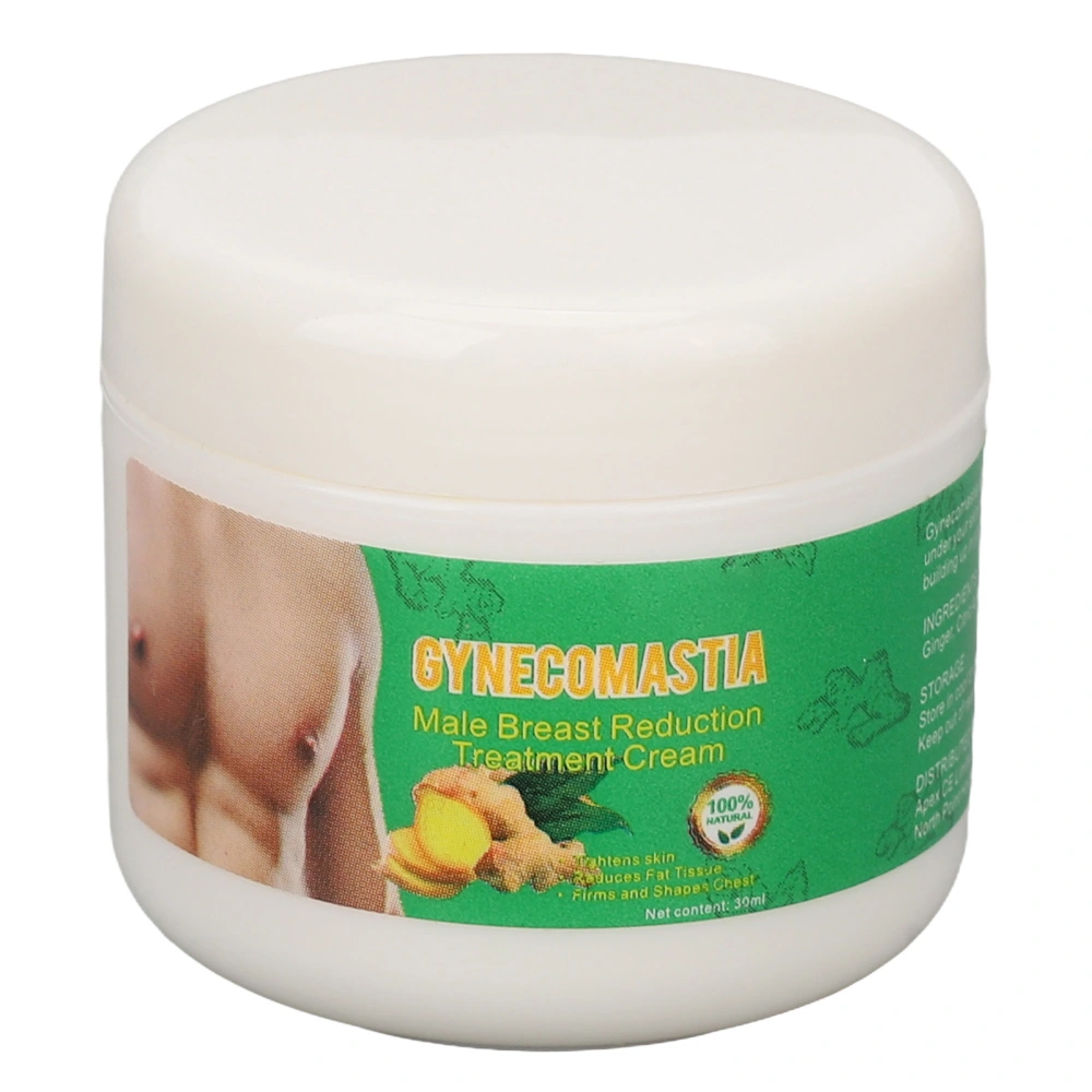 Man Chest Creams Body Shaping Gynecomastia Male Chest Tightening Ginger Creams 30ml