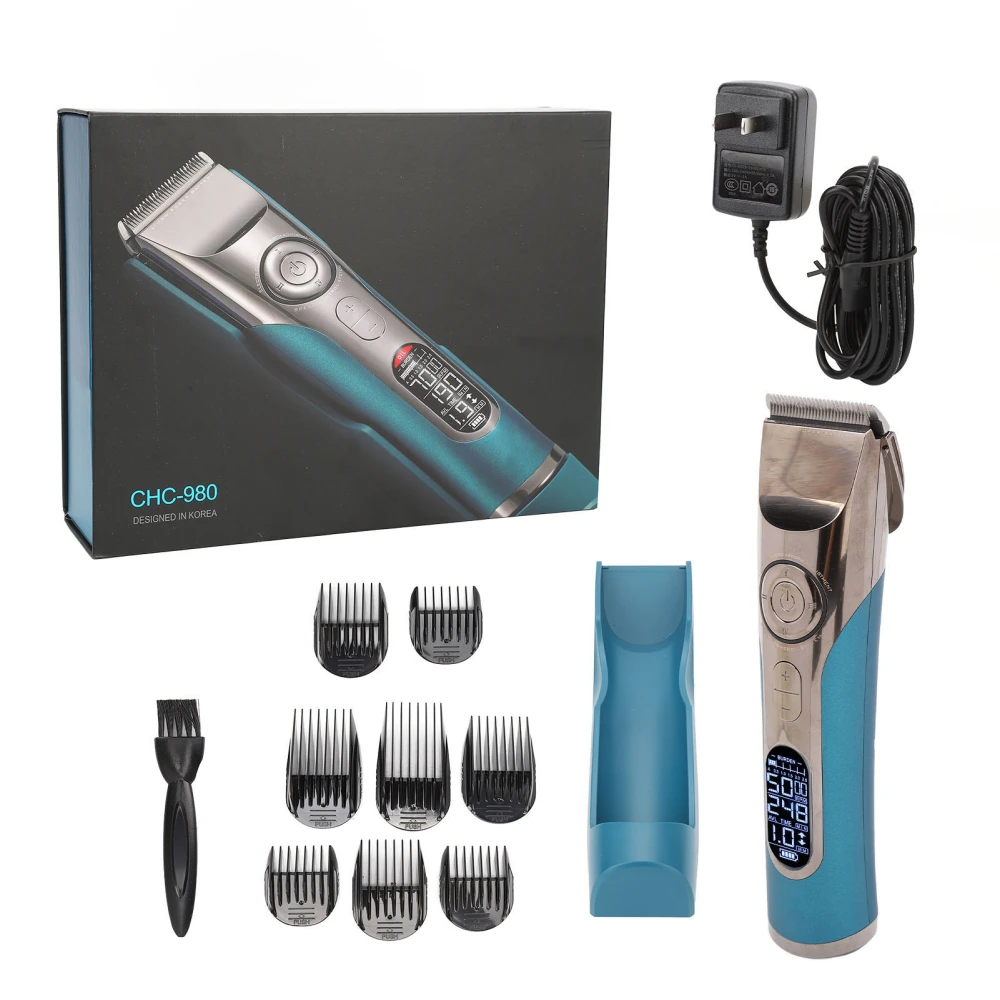 Hair Grooming Kit Oil Head Men Stainless Steel Hair Trimming Kit US Plug 100V‑240V