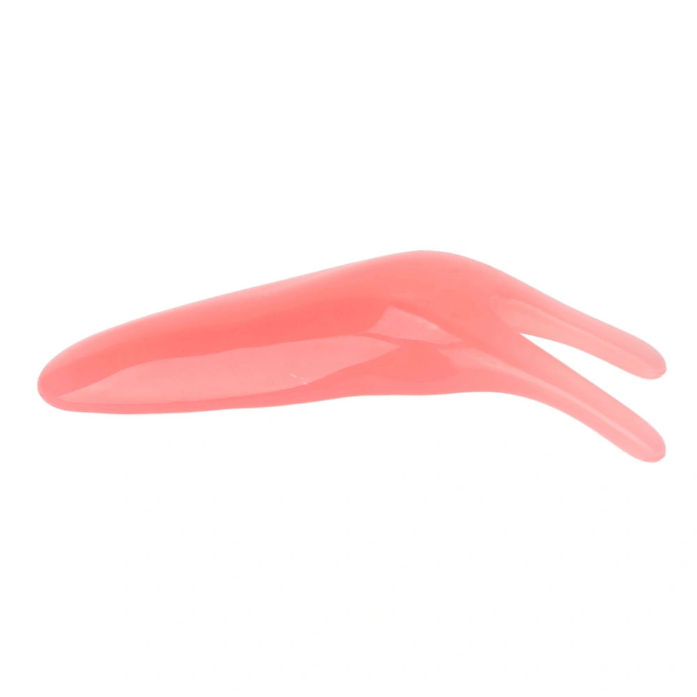 Nose Reduction Massager ABS Burr Free Smooth Eliminate Puffiness Small Nose Scraper for Beauty Pink