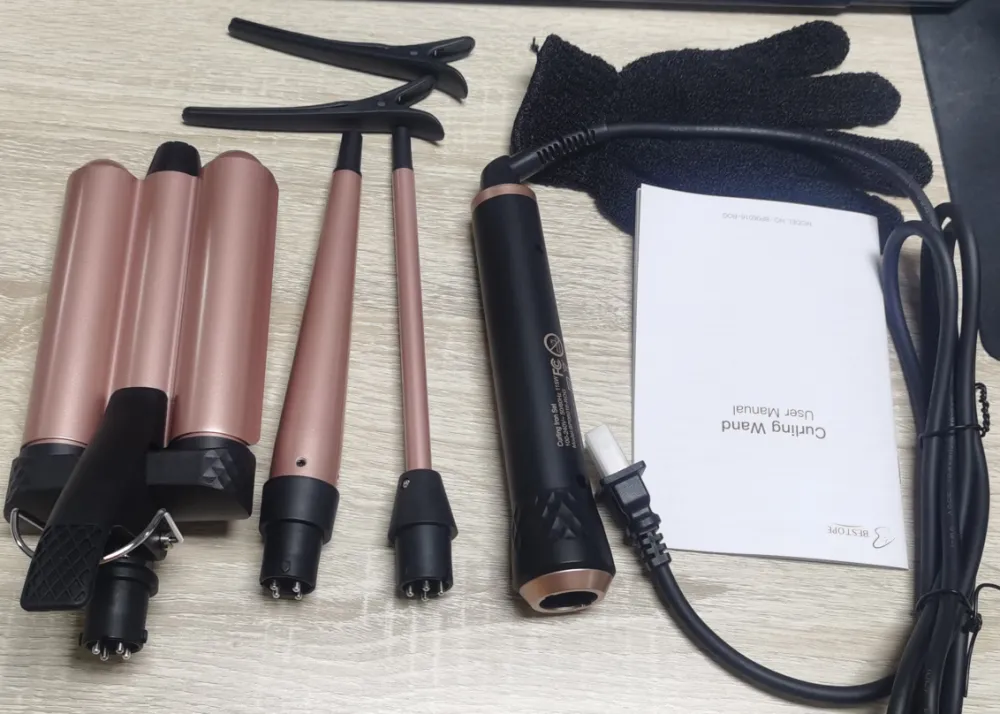 Hair Curling Iron Wand for Home Travel