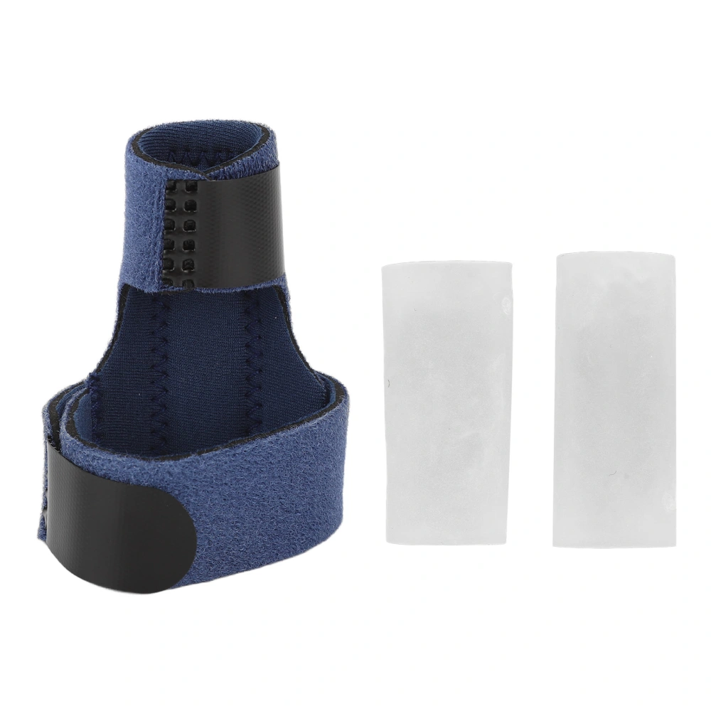 Thumb Splint Brace Detachable Hand Thumb Support Brace with Hook and Loop for Correcting and Immobilizing The Fingers Dark Blue