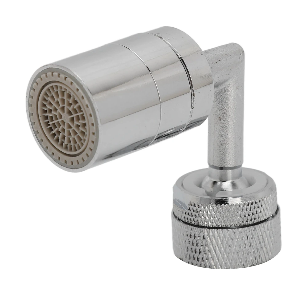 Swivel Faucet Aerator Copper 2 Gears 720 Degree Rotating Bathroom Tap Aerator for Face Washing