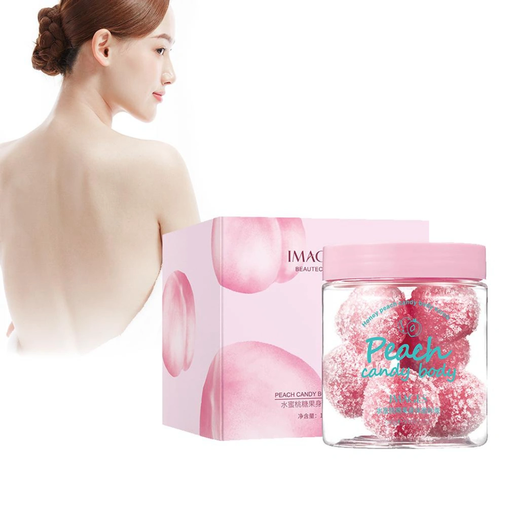 Milk Peach Candy Body Scrub Brightening Skin Deep Cleansing Exfoliating Body Scrub Body Care