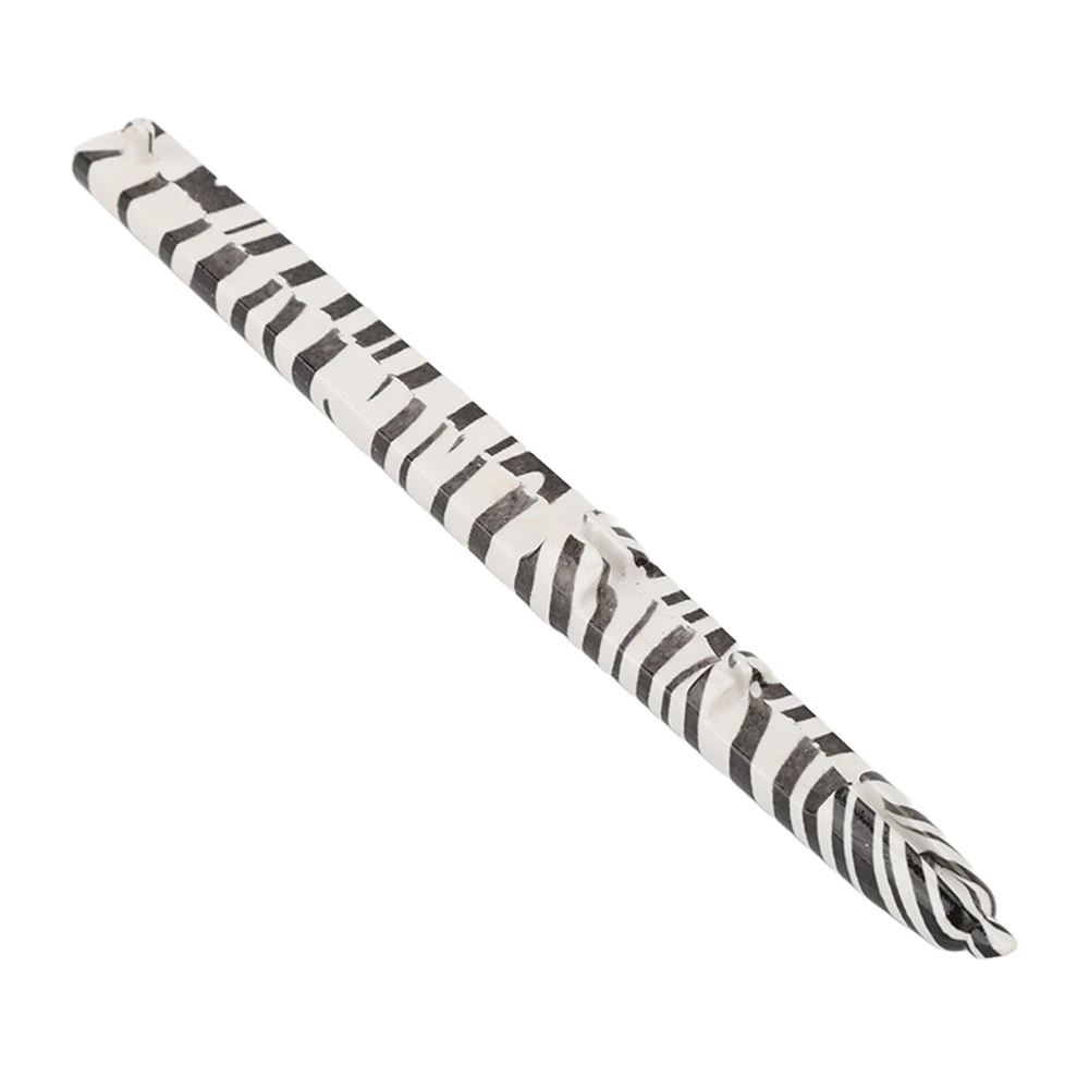 Tattoo Hand Poke Pen Manual Stick Plastic Portable Needle Tool for Eyebrow Lip Body Zebra Pattern