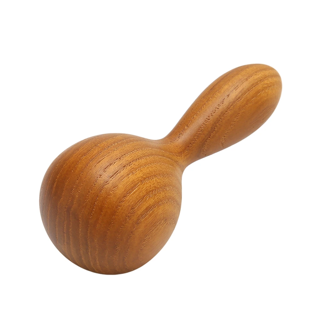 Essential Oil Massage Hammer SPA Dredge Meridians Scraping Massage Stick Wooden Milk Bath Massager Therapy Relaxation Round Ball Massager