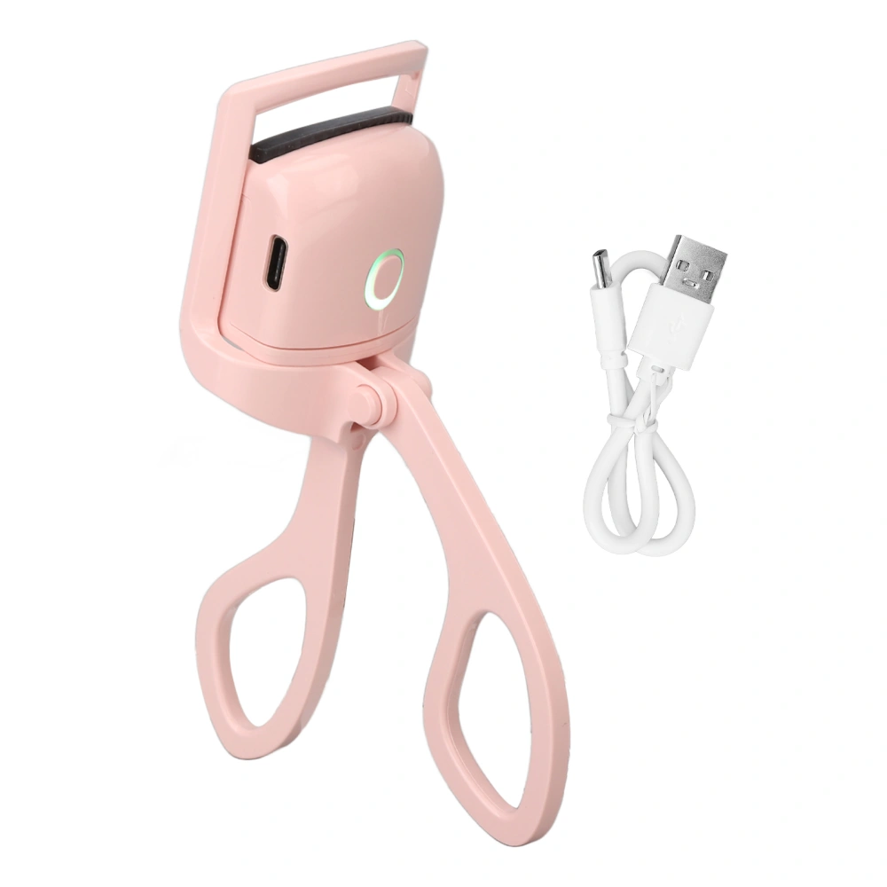 Electric Eyelash Curler Rechargeable Heated Eyelash Curler Long Lasting 2 Temperature Modes Eyelash Tool