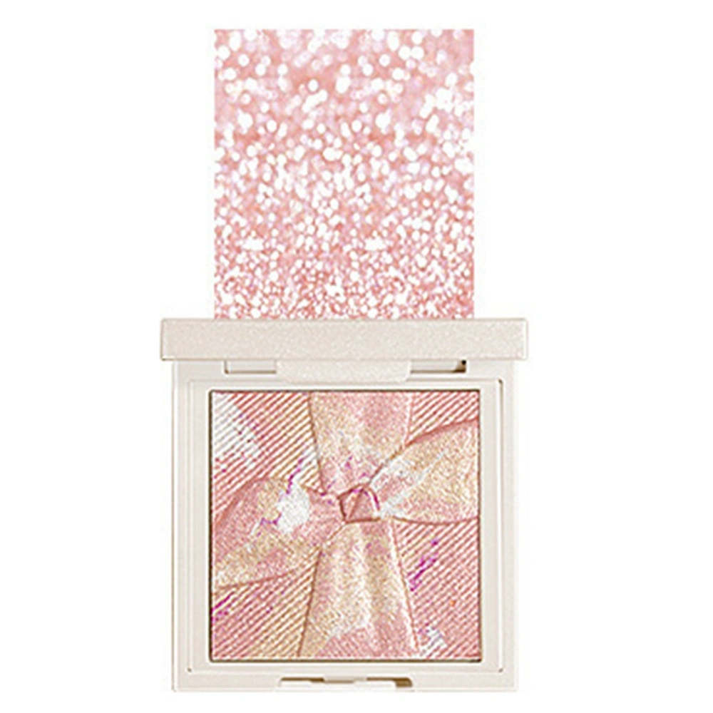 Highlight Palettes Pearlescent Three Dimensional Glitter Portable Face Brightener Powder 02