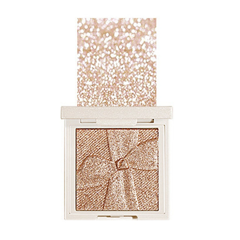 Highlight Palettes Pearlescent Three Dimensional Glitter Portable Face Brightener Powder 04