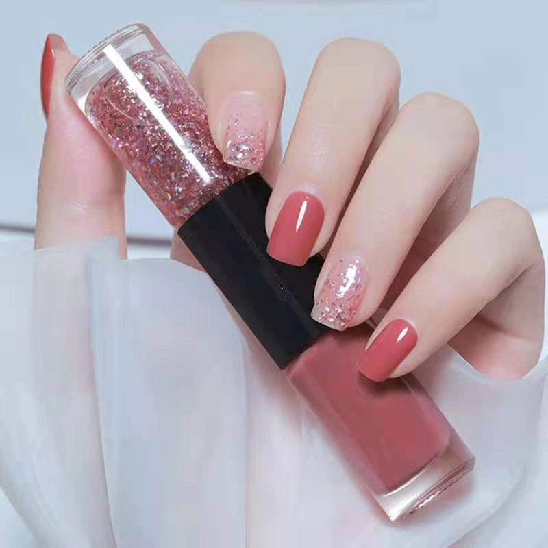 Nail Polish Oil Based Unpeelable Long Lasting Bright Color Quick Dry Dual Ended Nail Polish for Beginner C125