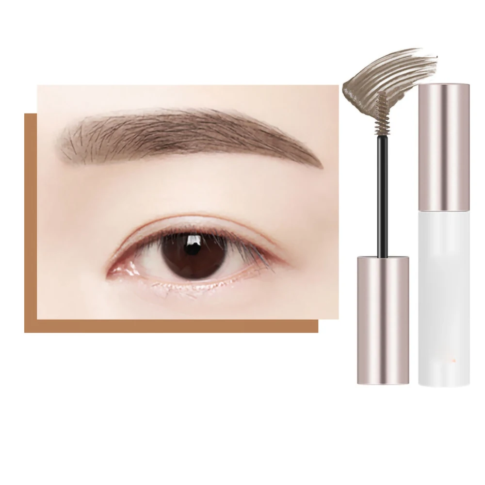 Long Lasting Eyebrow Cream Women Waterproof Sweatproof Makeup Eyebrow Gel Cosmetics Gift for Daily Life Light Brown