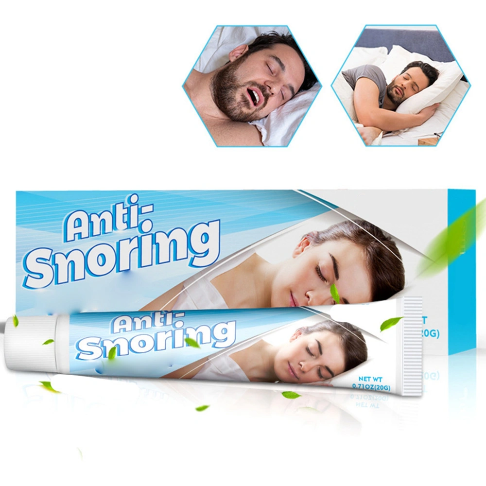 Anti Snoring Cream Natural Herbal Nasal Congestion and Snoring Cream Ointment for Adults Sleep Care