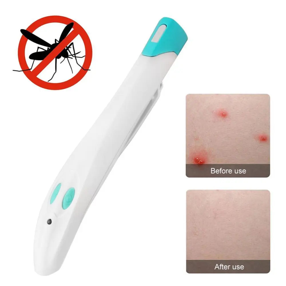 Electronic Anti Itch Pen Mosquito Bites Insect Bites Anti Itch Stick for Camping Travel Outdoor Sports