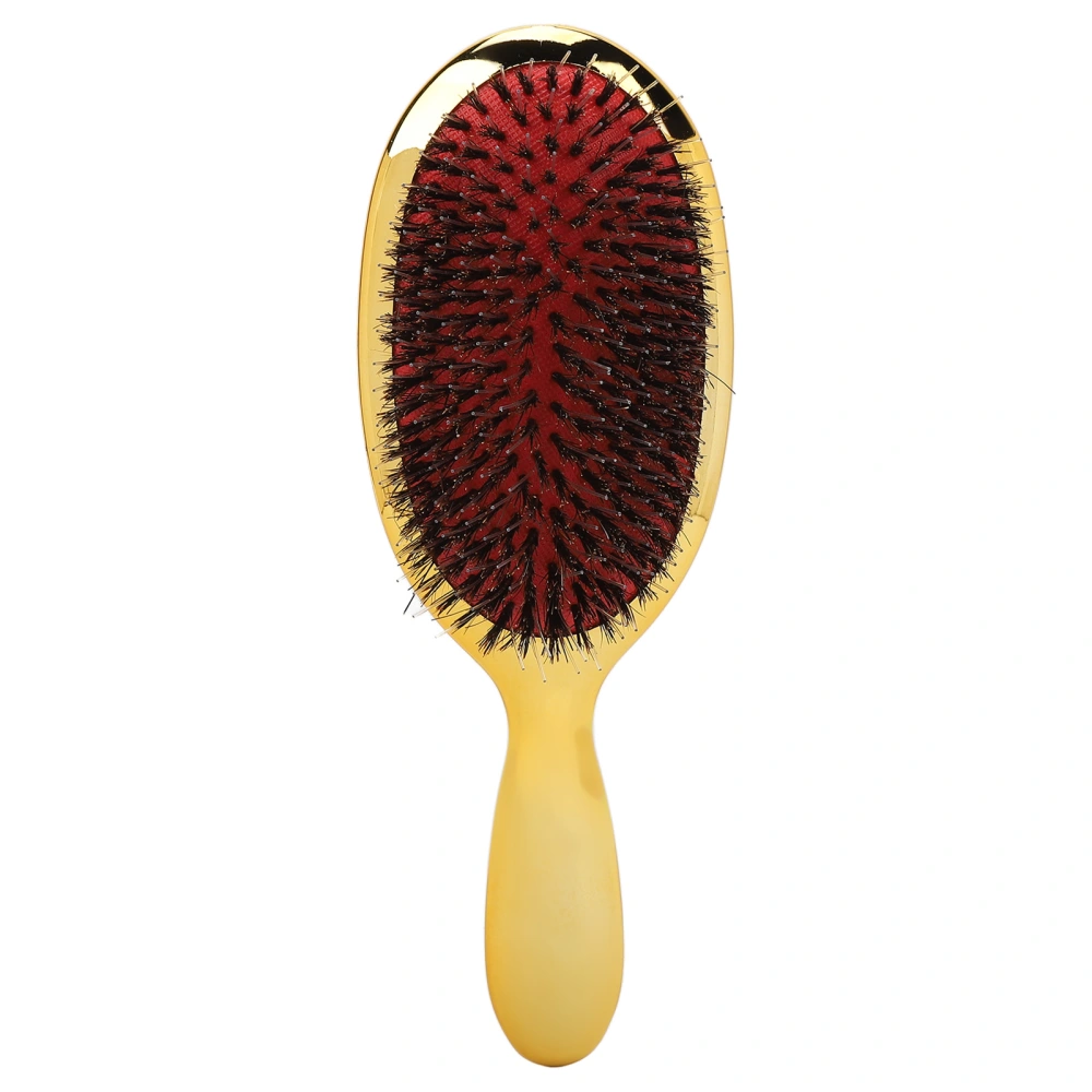 Detangling Brush Men Women Electroplating Scalp Massage Hair Brush Styling Tool for Wet Dry Hair