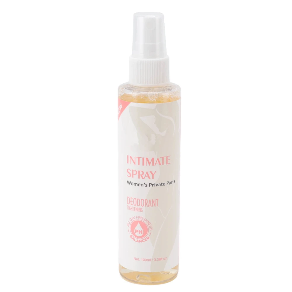 Intimate Spray Portable Herbal Extracts Feminine Private Parts Cleaning Deodorant Spray for 100ml